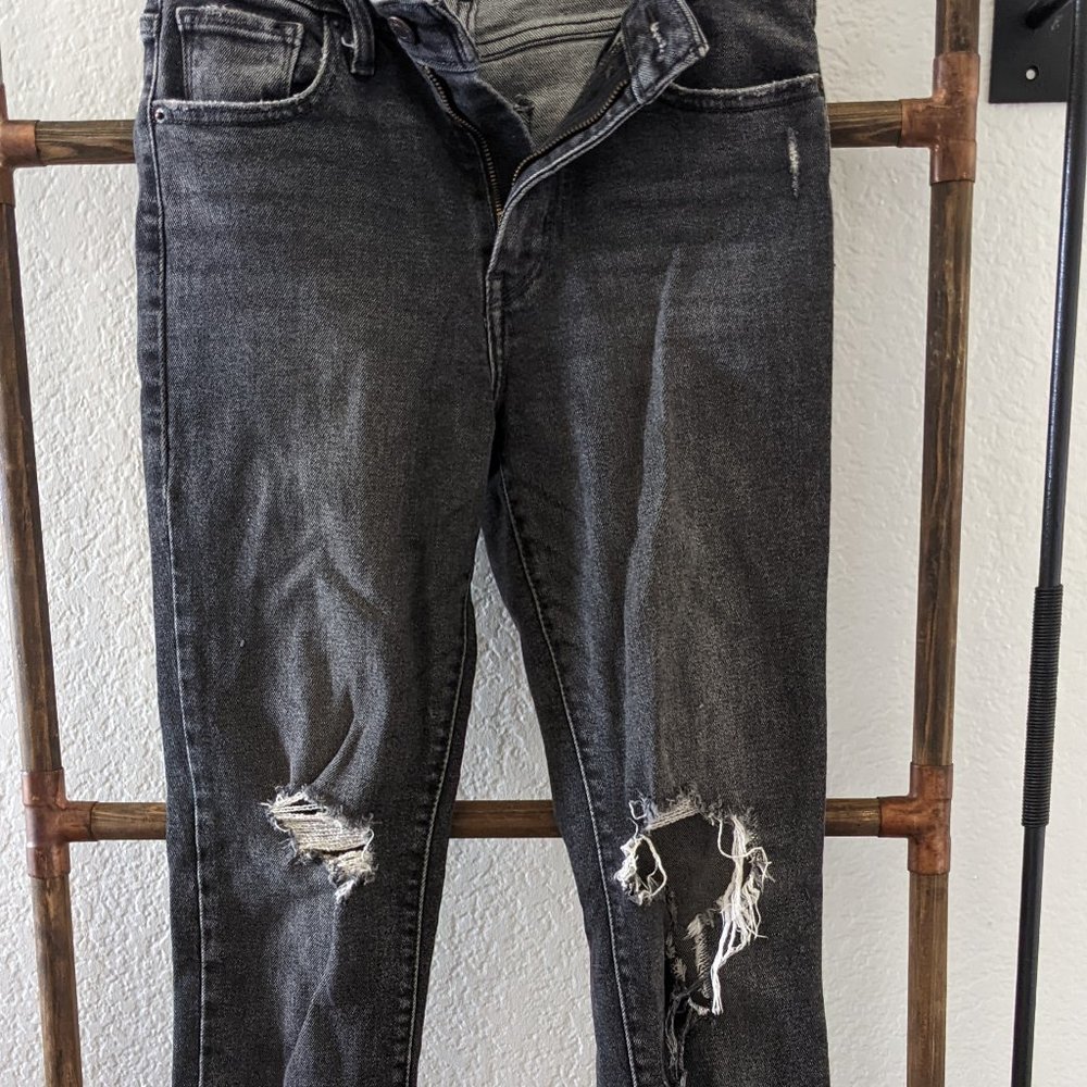 Levi's 721 black high rise skinny